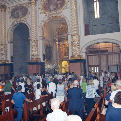 Procesion7aniversarioDurante la Procesión