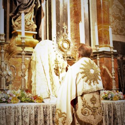 Ya en el altar de San Martin
